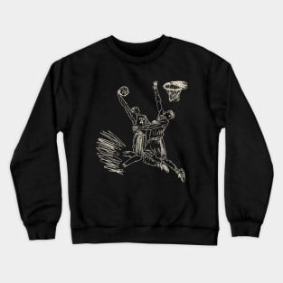 Basketball Ace Crewneck Sweatshirt